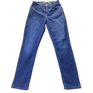 Levi's 512 Jeans Women's Sz 4 Blue Perfectly Slimming Skinny Leg Mid Rise Denim